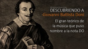 Giovanni Battista Doni, teórico de la música barroca